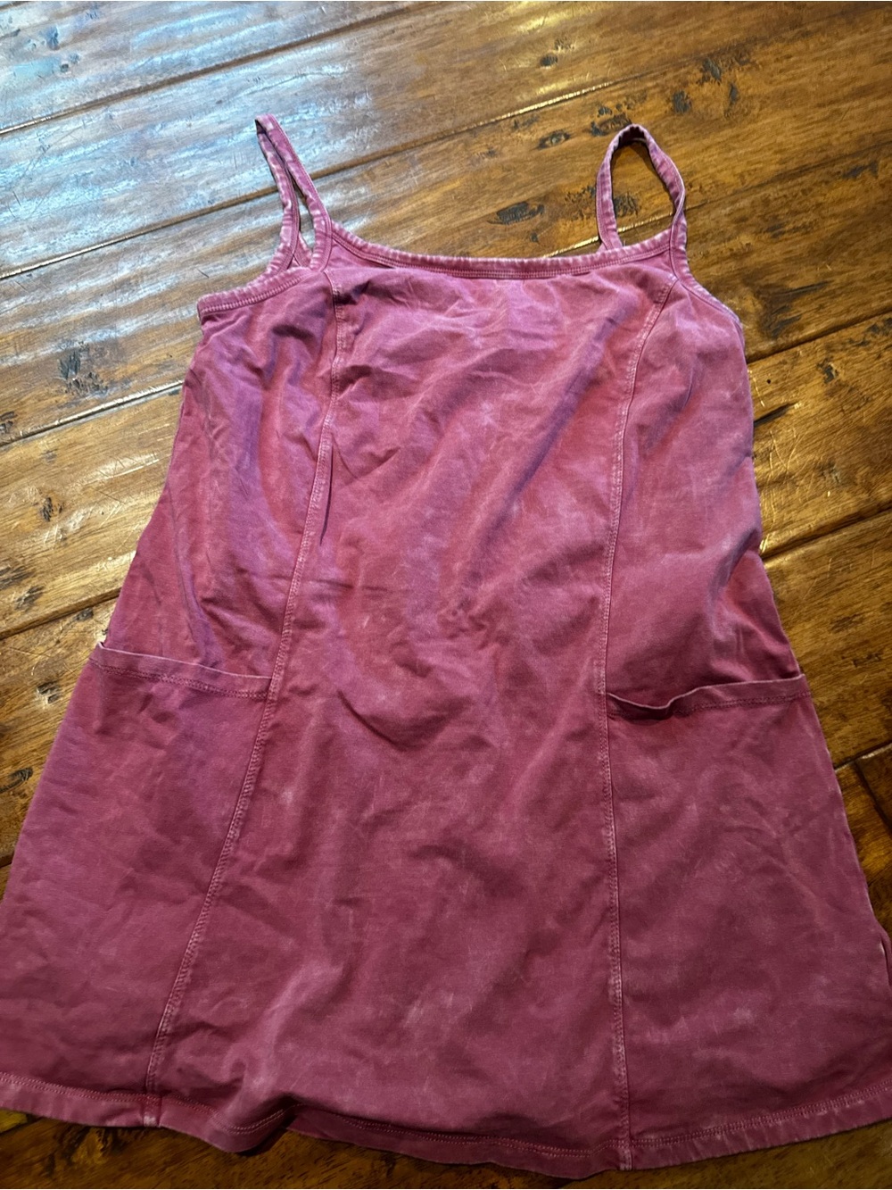 Women’s Mauve Spaghetti Strap Mini Dress